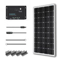 100 Watts 12 Volts Monocrystalline Solar Starter Kit P79714