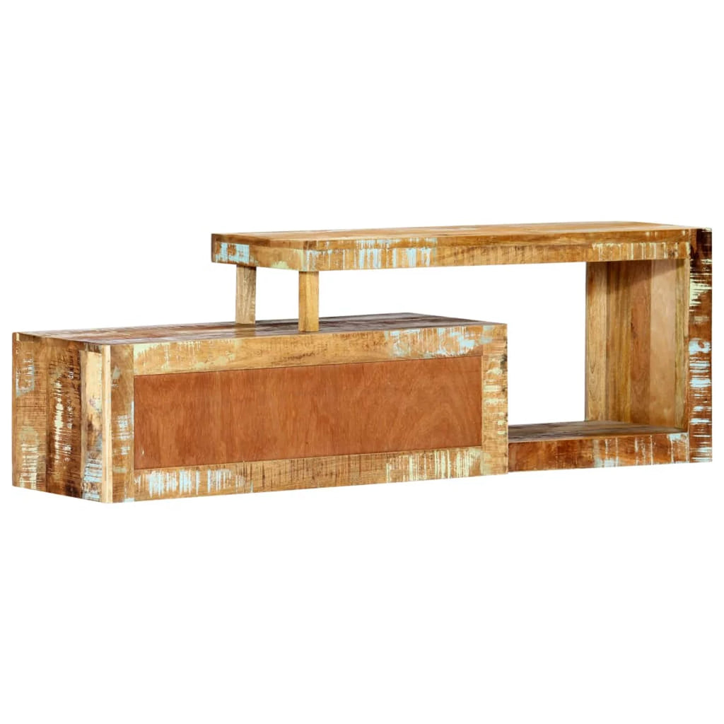Reclaimed Wood TV Cabinet with Storage Drawers Y65161