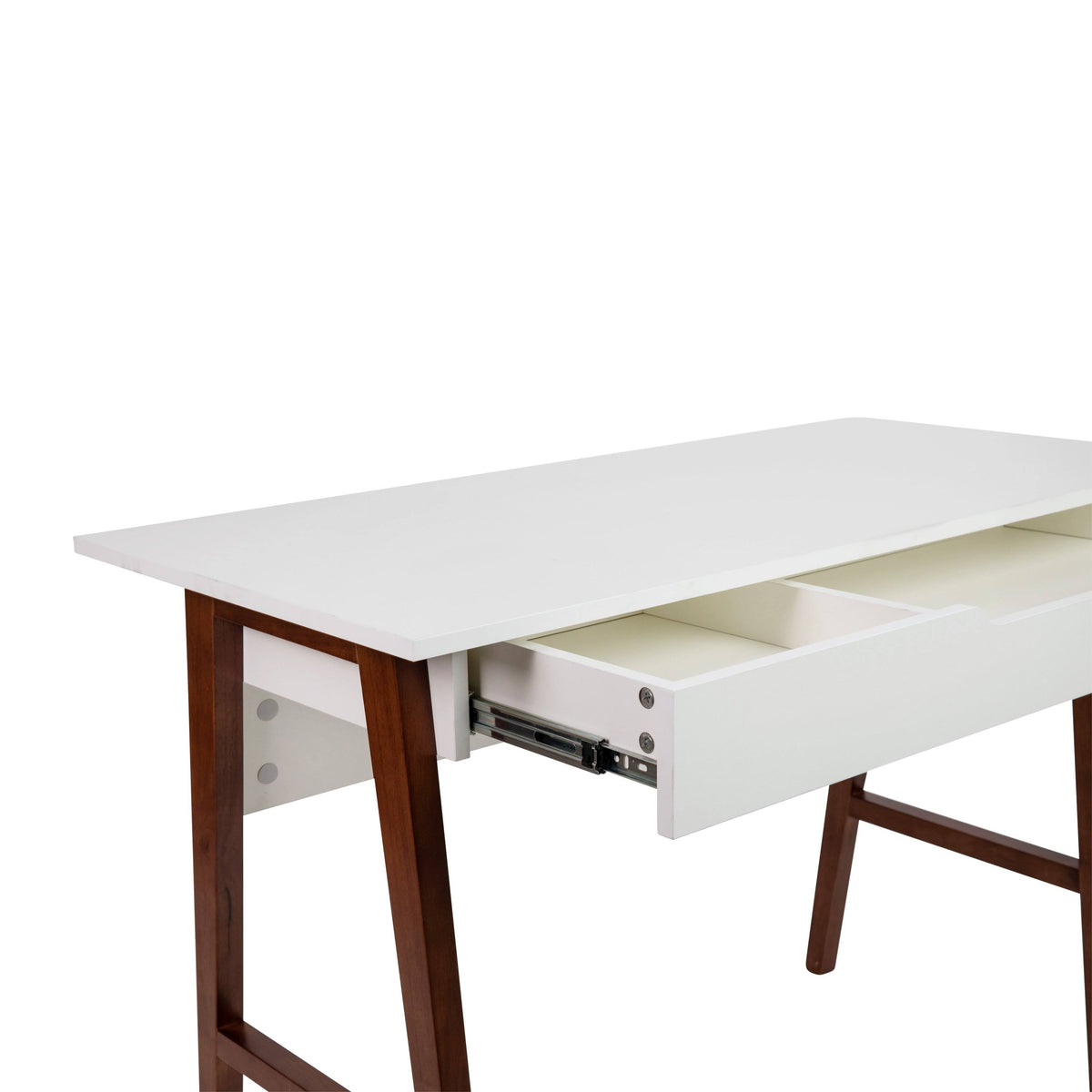 Black Writing Computer Desk with Drawer B382232