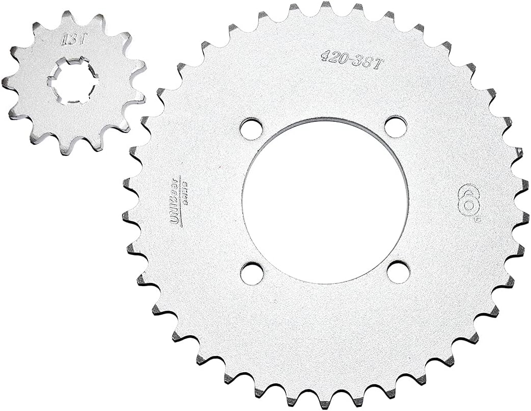 Yamaha PW80 V80 80cc Sprockets and Chain Kit Pack of 2 L1550