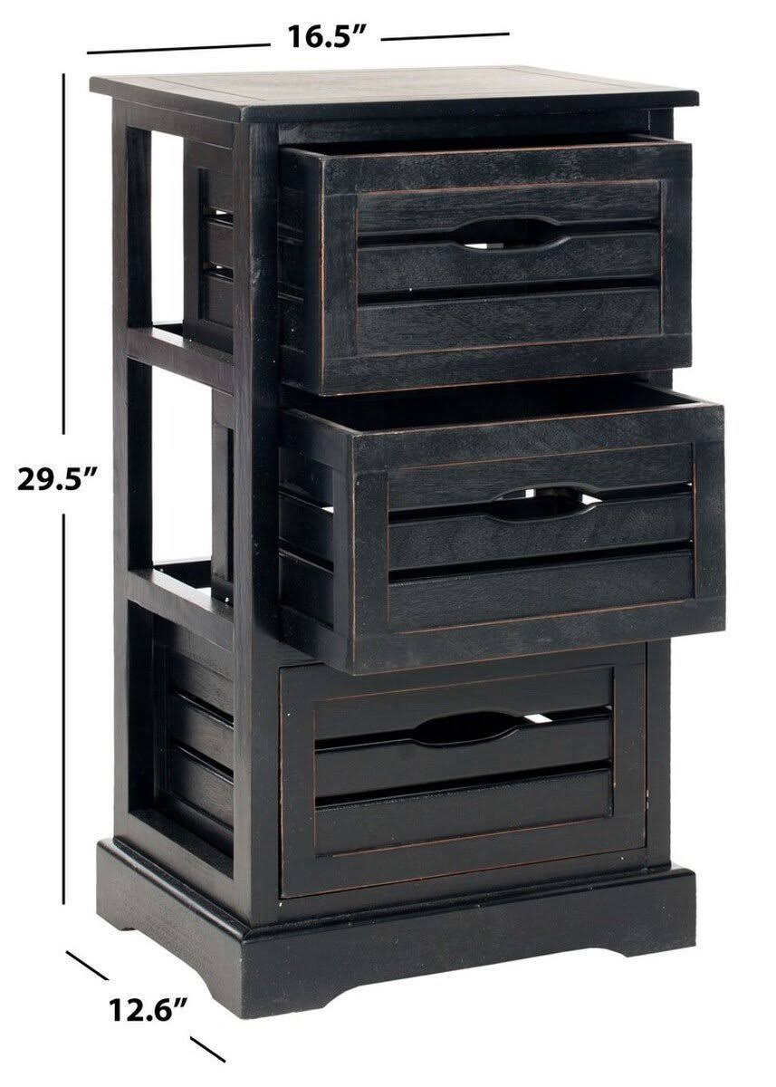3 Drawer Grey Cabinet Y76669