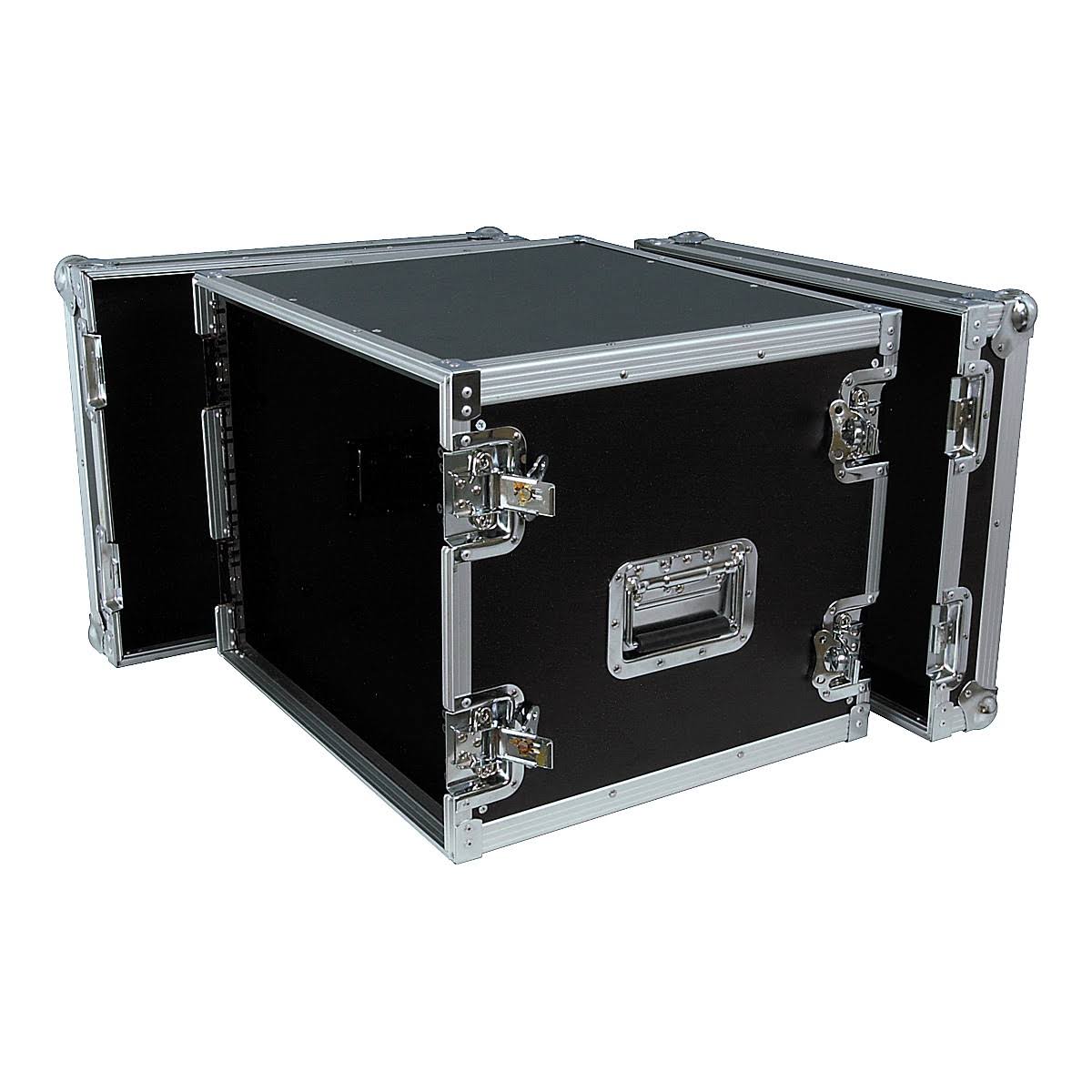 8 Space Black Rack Flight Case N564600