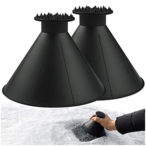 2 Pack Cone Ice Scraper with Funnel O725