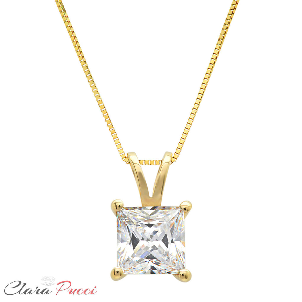 18K Yellow Gold Diamond Pendant with 18" Chain N586687
