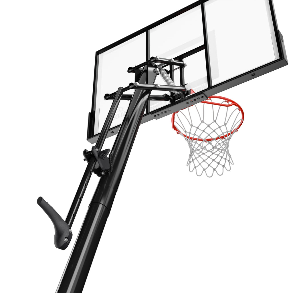 54 In. Shatter-proof Polycarbonate Portable Basketball Hoop H5126