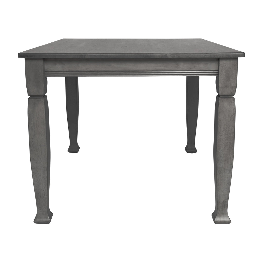 47" Wooden Dining Table with Sculpted Legs W752