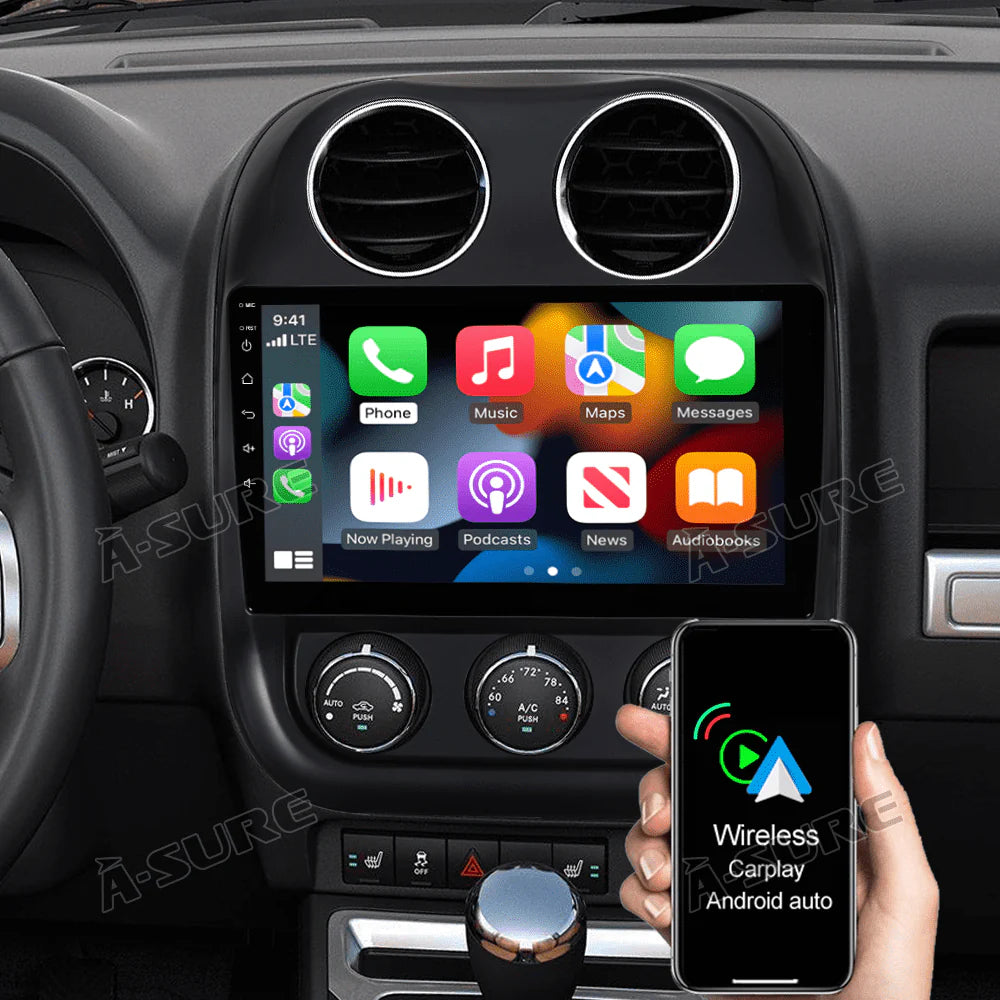 10 Wireless Carplay Android Car Radio Stereo 32GB X11497