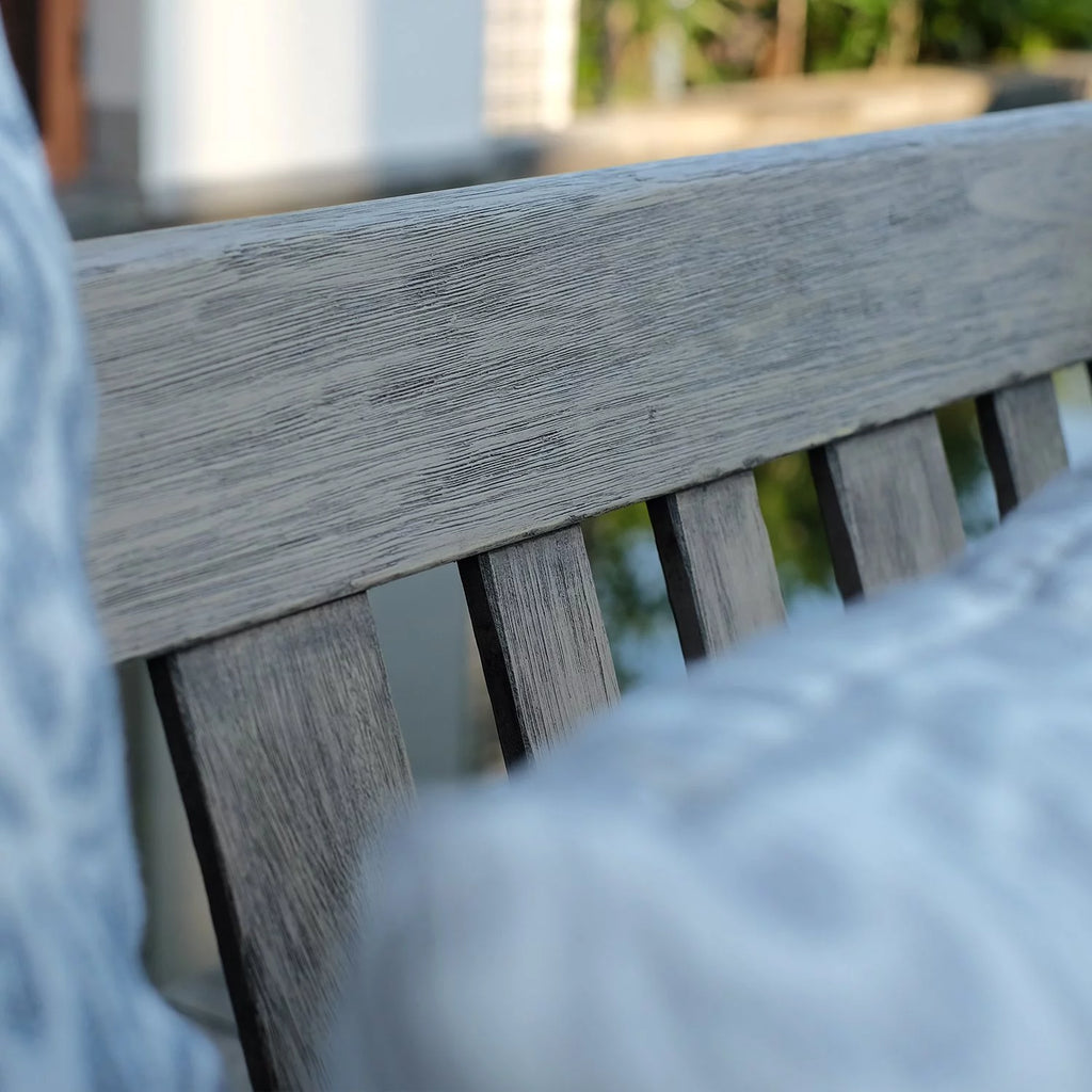 Wood Outdoor Sofa Daybed with Cushion H1714