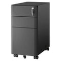 Rolling File Cabinet with 3 Drawers I5524