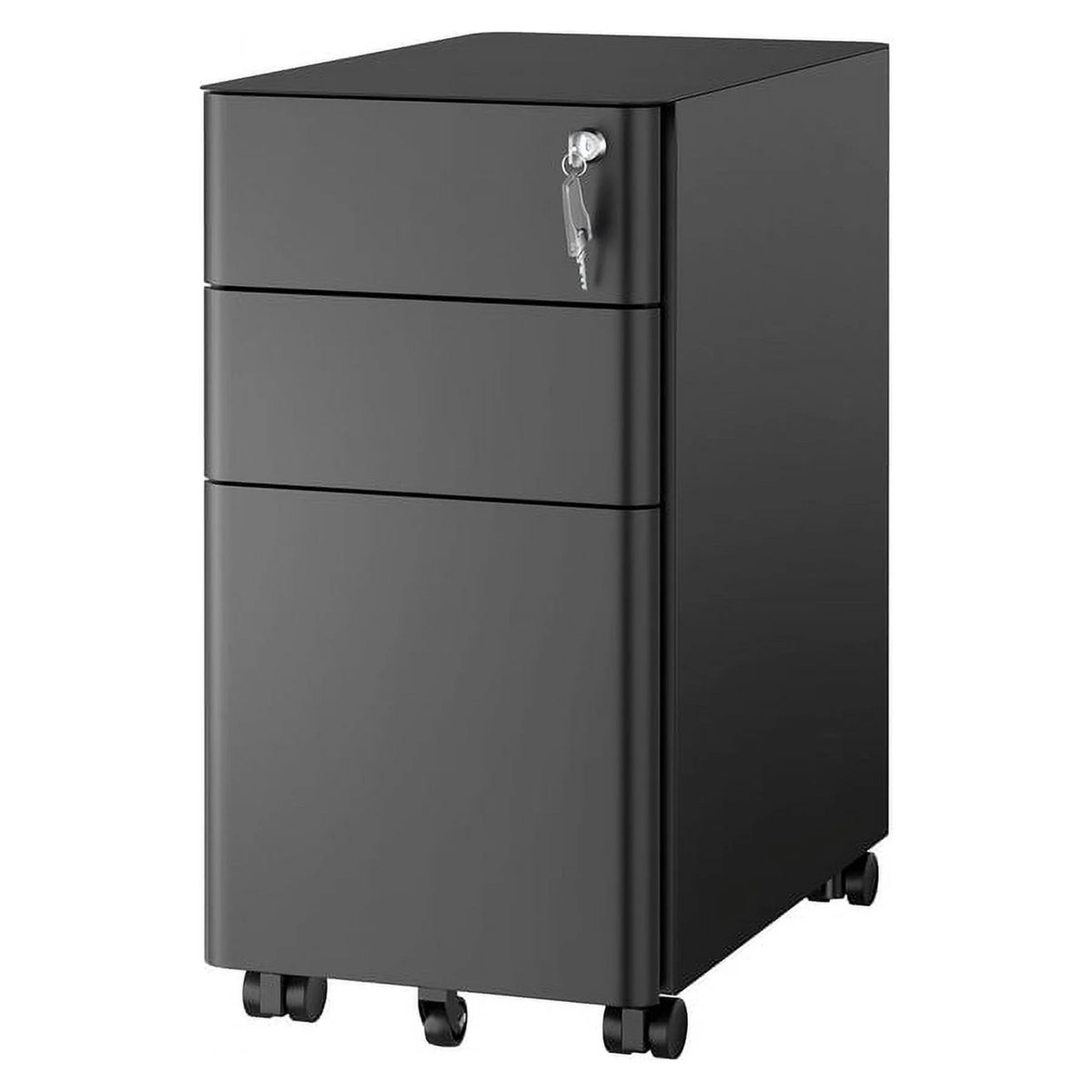 Rolling File Cabinet with 3 Drawers I5524