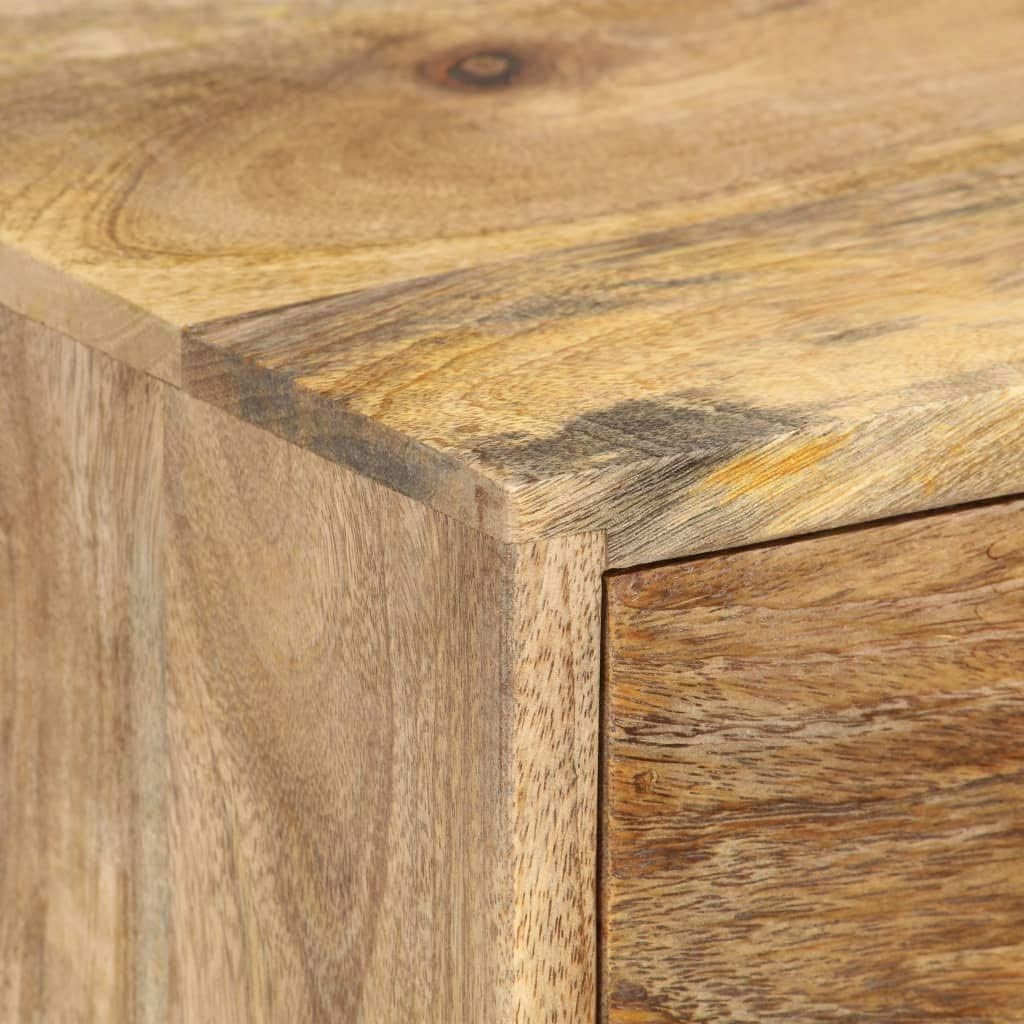 Solid Mango Wood Bedside Cabinet N42600