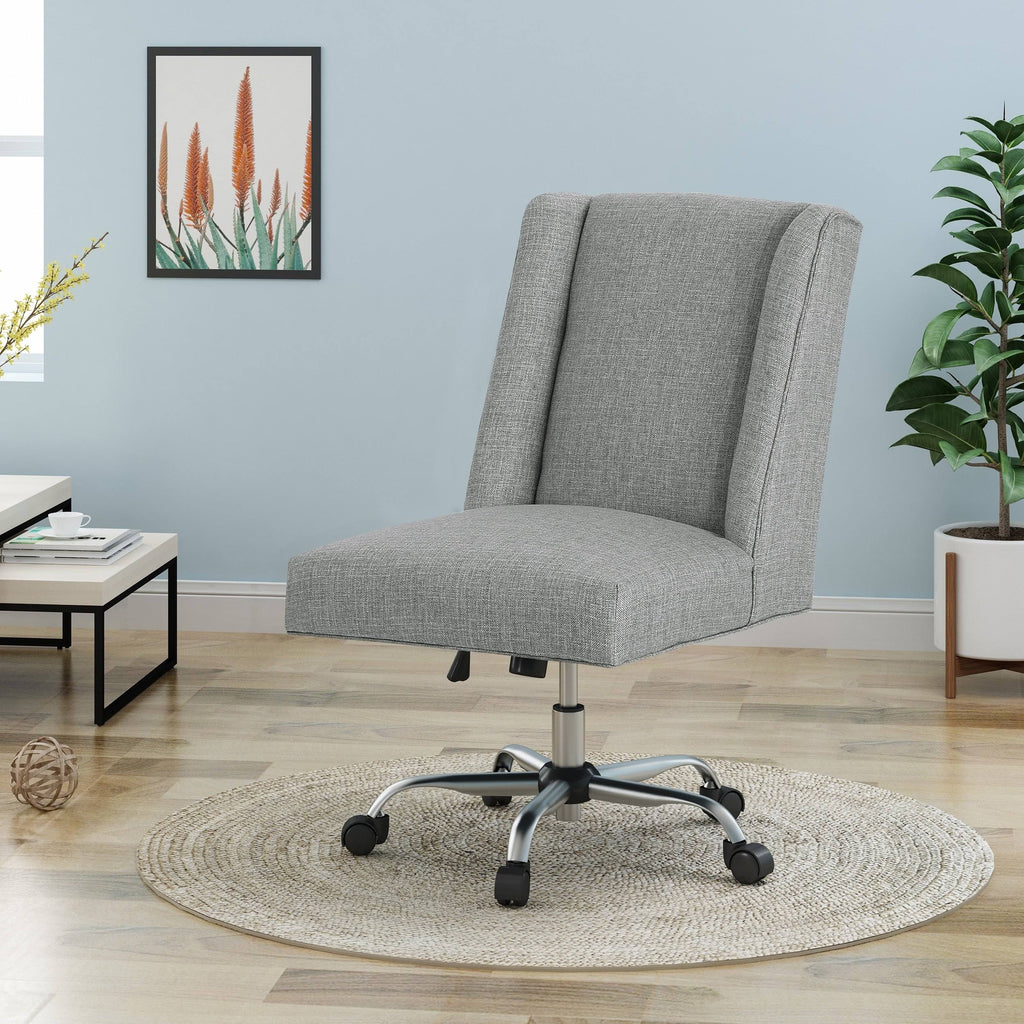 Gray and Chrome Office Chair X240