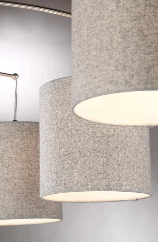 Silver Arch Lamp J9421