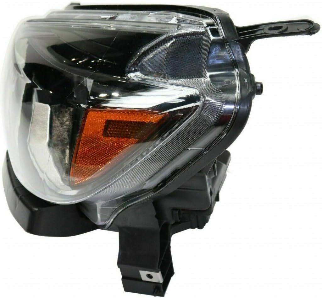 Passenger Side Black Trim Headlight for Nissan Sentra 2016 2017 2018 G177792
