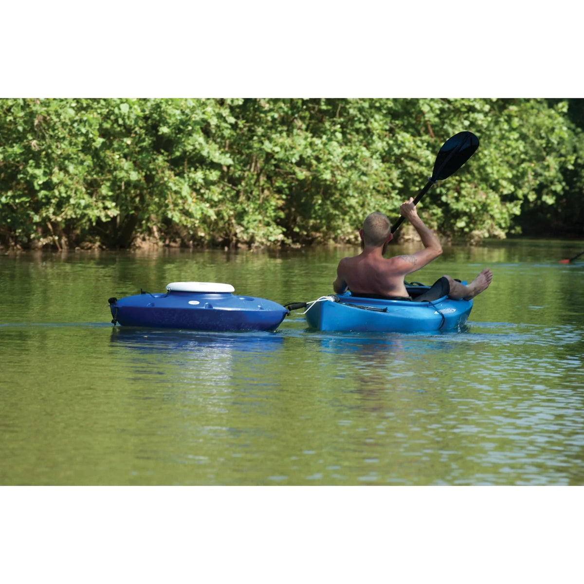 Yellow 30 qt Floating Cooler O512